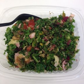 Gluten-free salad from Benvenuto Cafe